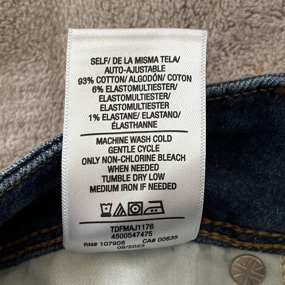 Hudson Beth Majesty Bootcut Jeans Dark Wash Size 24 Retro Western Rodeo Boho - Picture 12 of 15